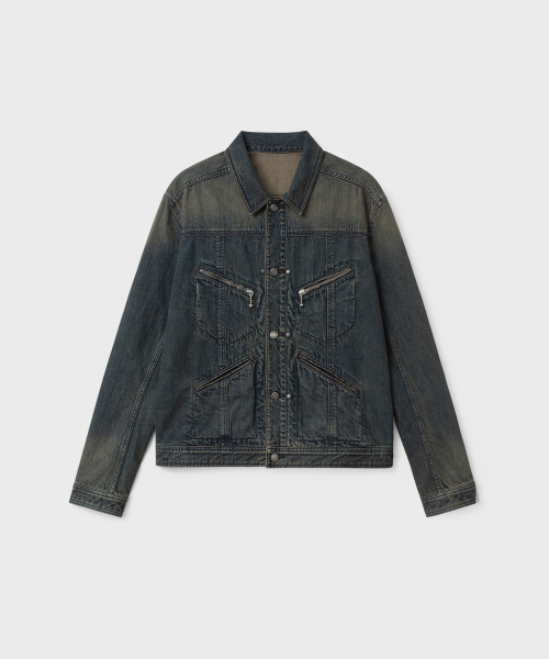 Джинсовка Post Type Trucker - Vintage Indigo