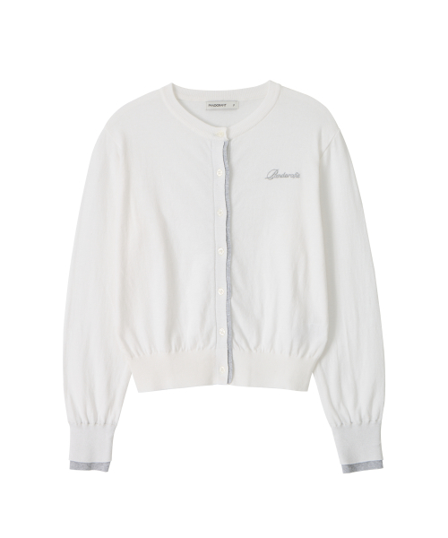 Lumière Line Cardigan (ivory)