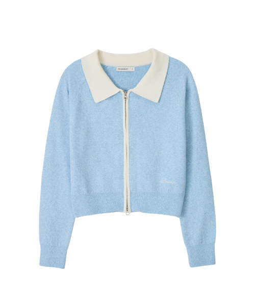 Arin Line Cardigan (sky blue)
