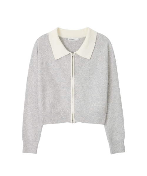 Arin Line Cardigan (melange gray)