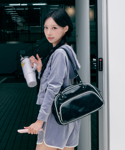 우먼 빅릴리 스쿨백 블랙