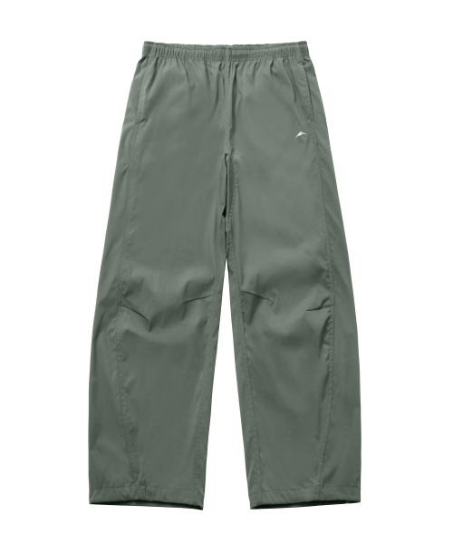 Свободные брюки изогнутого кроя (Light Olive)