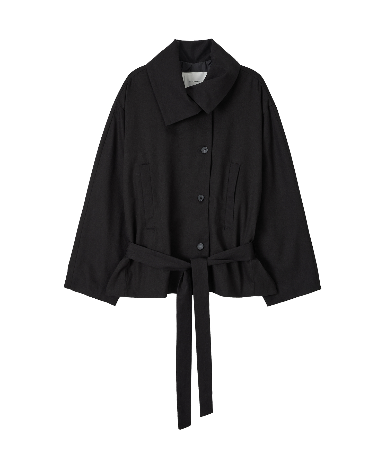 Mare Classic Half Trench (black)