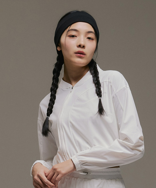 Легкая куртка на молнии Light Arc Slant White