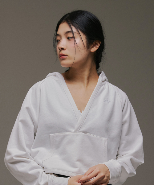 Худи Cross Wrap Flip White