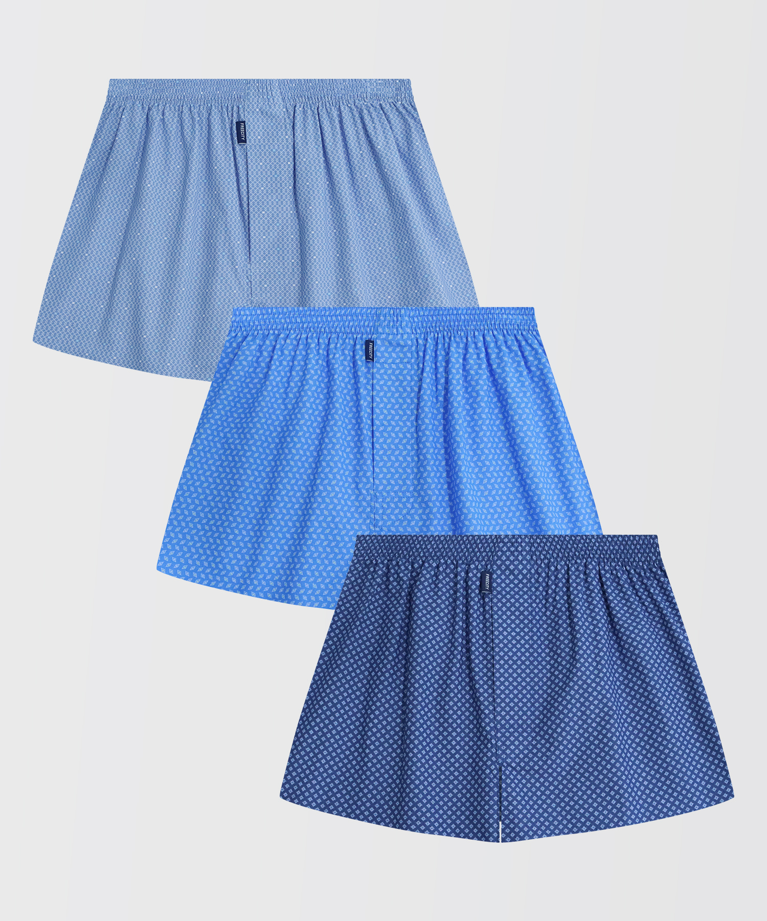 [3PACK] Трусы-боксеры из гребенного хлопка All Day Cool_BT04