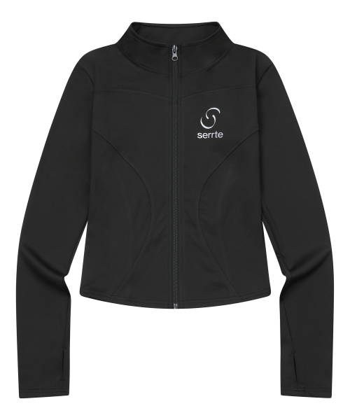 Облегающая куртка на молнии Tension Line Slim Fit Zip-Up Black