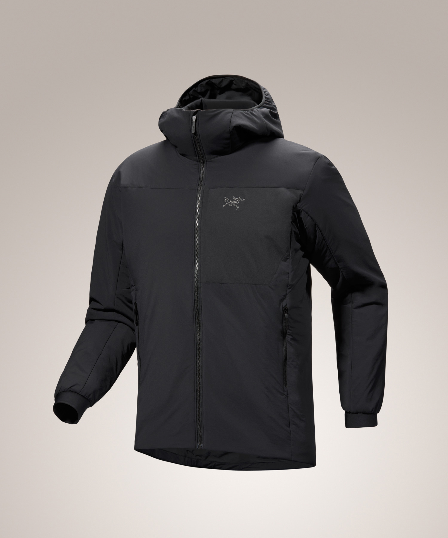 PROTON HOODY M - BLACK / AJQSM08436