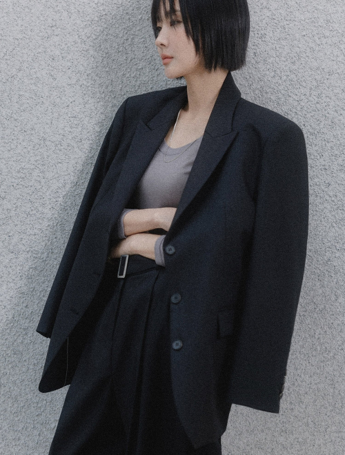 Оверсайз жакет Refined (Black)