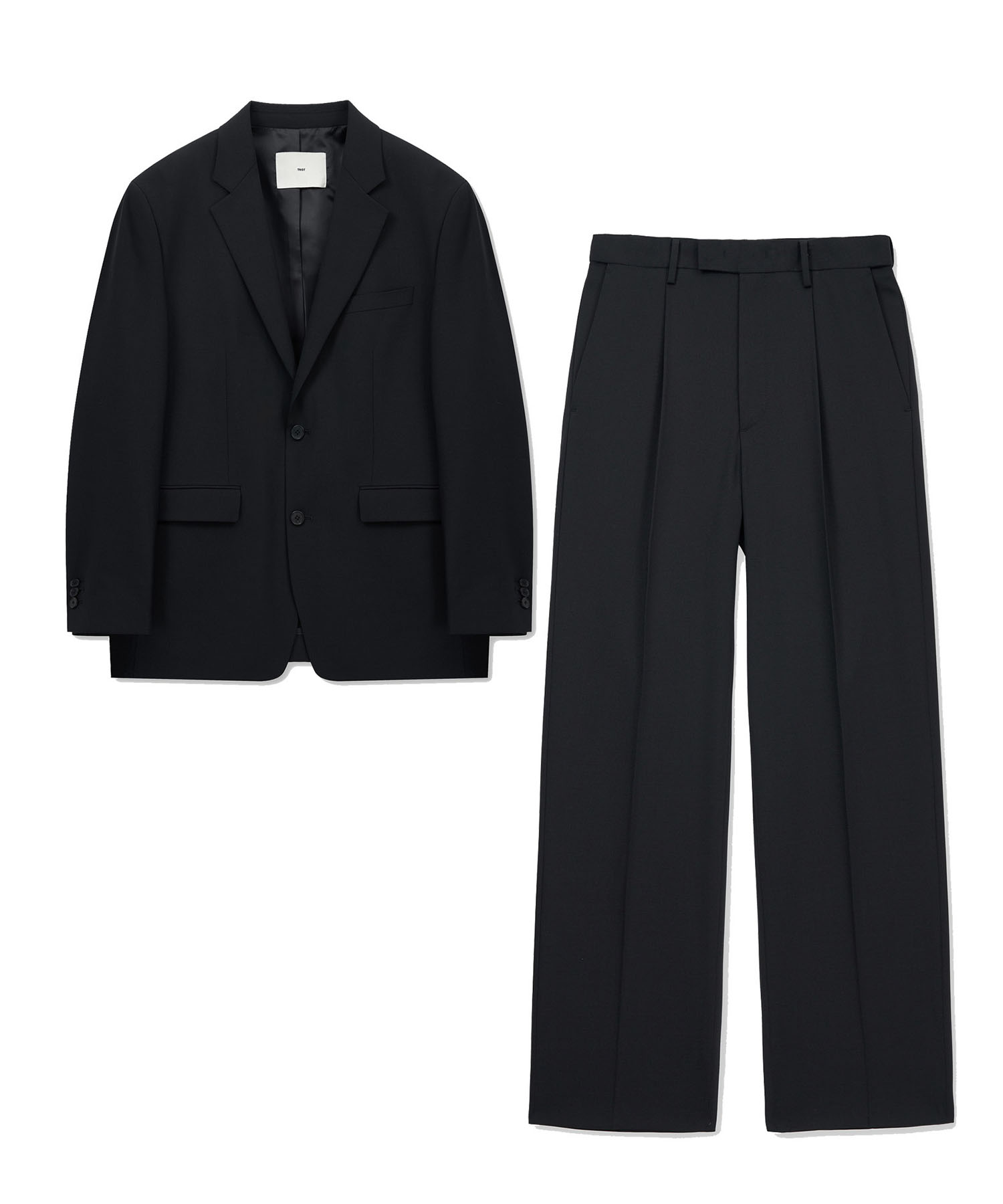 High Wool Blended Comfort Set-up 0TJA6E100BK