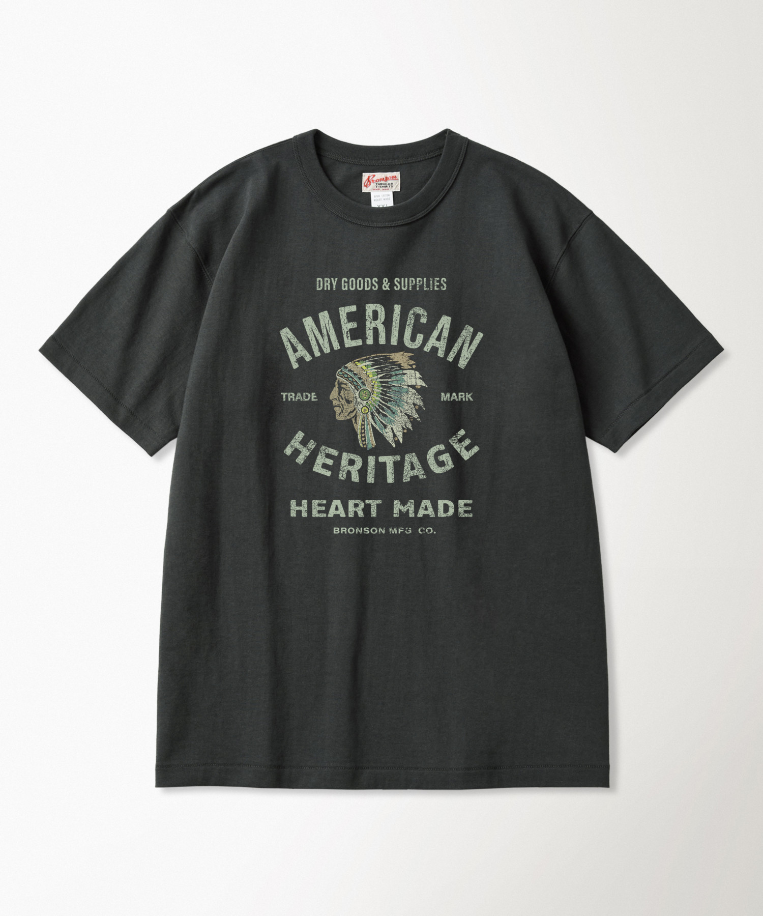 Native Chief Loopwheeled Graphic Tee Vintage Black