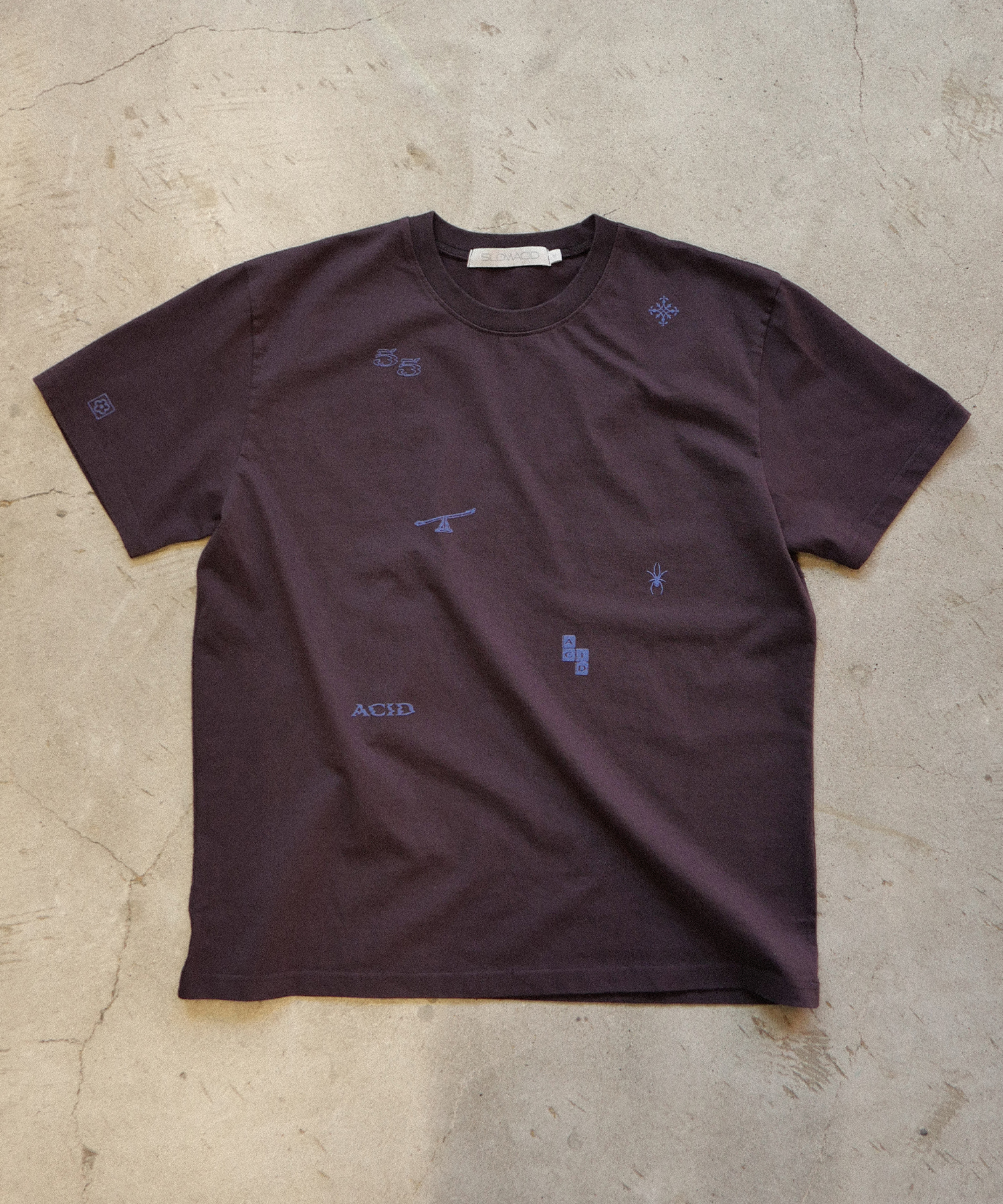 WASHED STAMP T-SHIRT