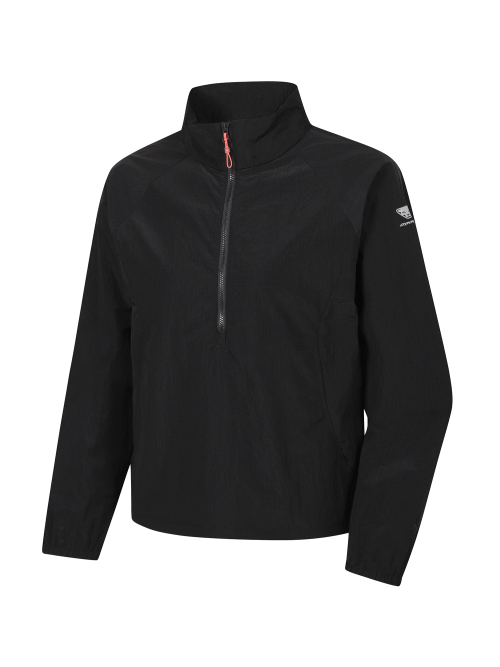 Женский анорак NEW SQUARE_Black YWM26139Z1