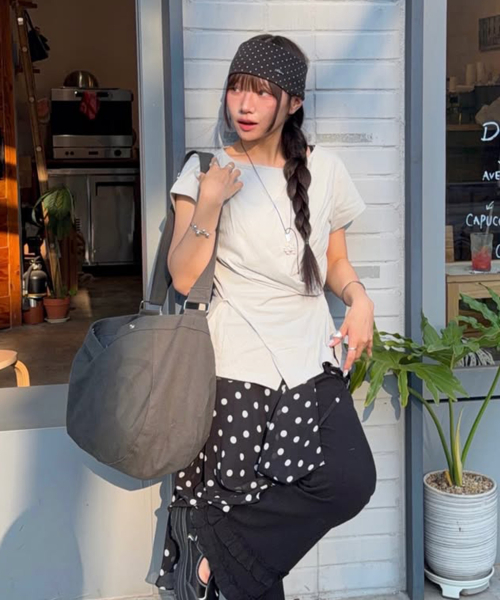 Spiral Canvas cross bag Khaki