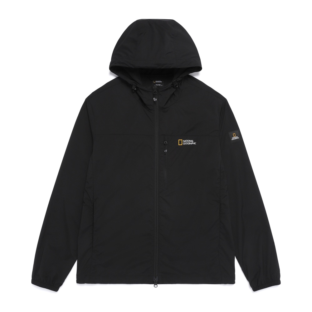 Худи-ветровка на молнии N262UJP910 Wallace BLACK