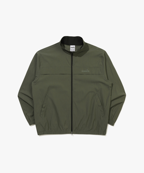 Куртка в микроплиссе KHAKI