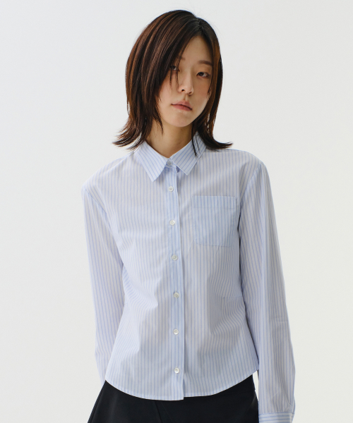 BASIC SLIM FIT SHIRTS (WHITE)