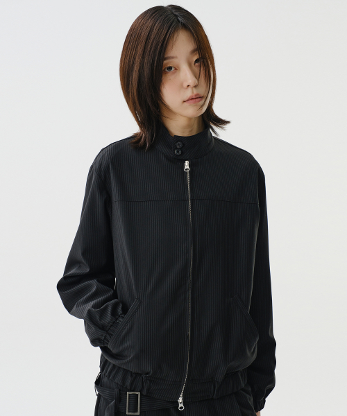 STRIPE SET-UP JACKET