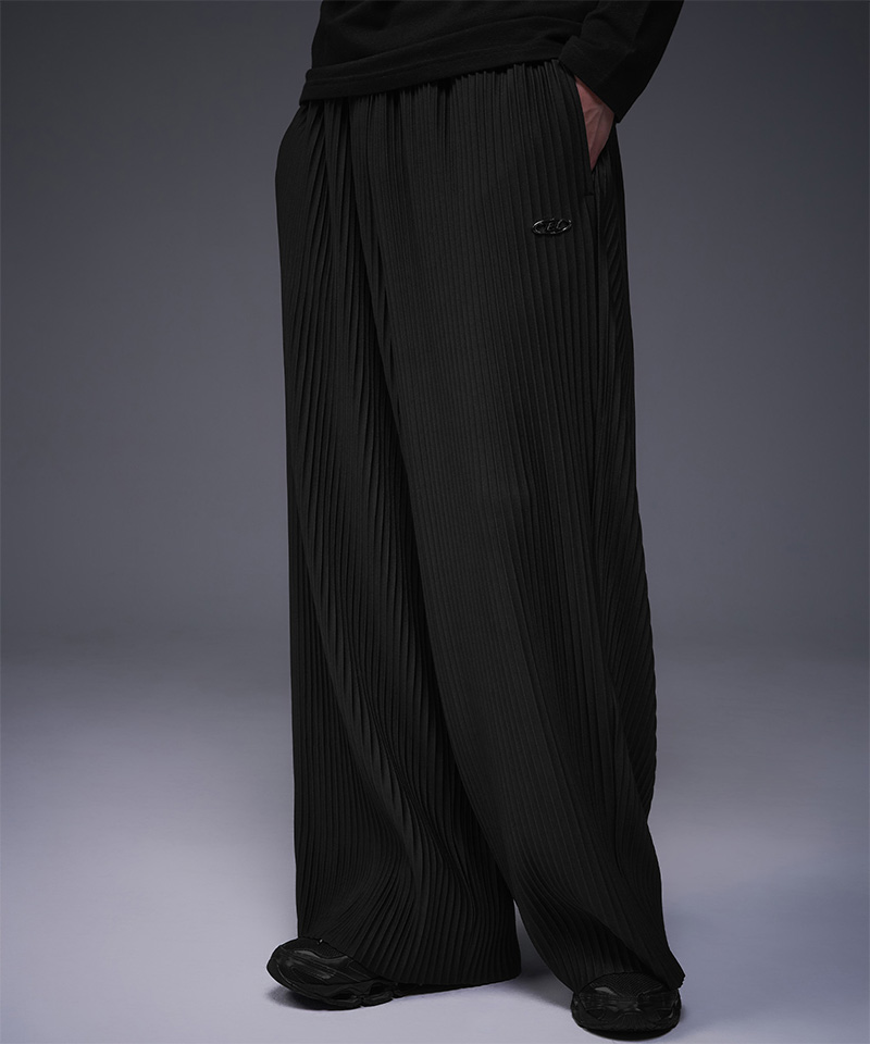b pendant pleats брюки [black]
