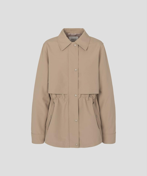 Сафари-куртка из полиэстера Beige (BF6239C13A)