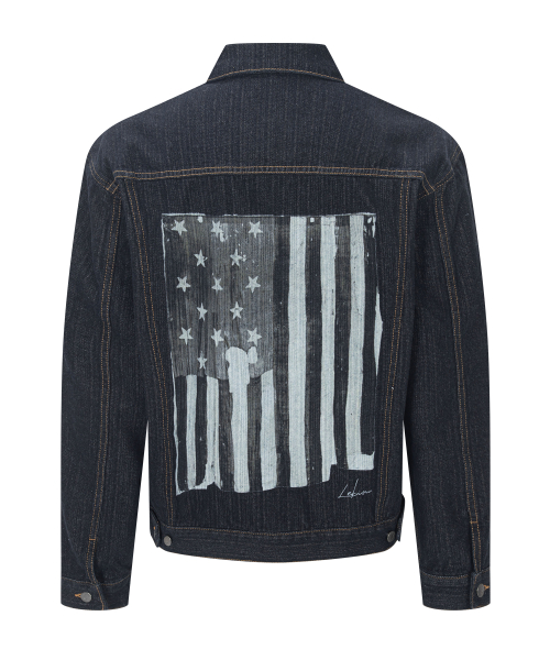 Джинсовка Faded Flag (Indigo)