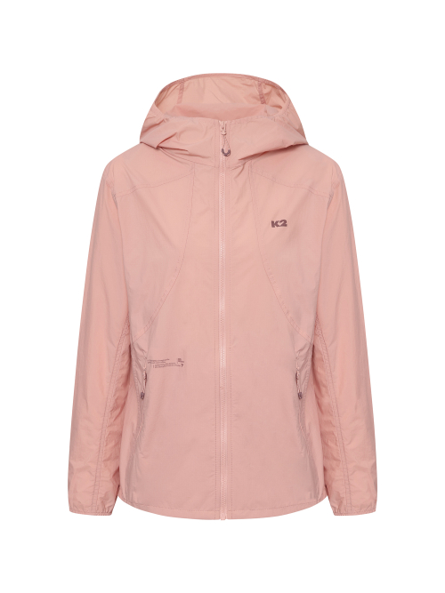 KTR TRISTONE ветровка W — SOFT PINK