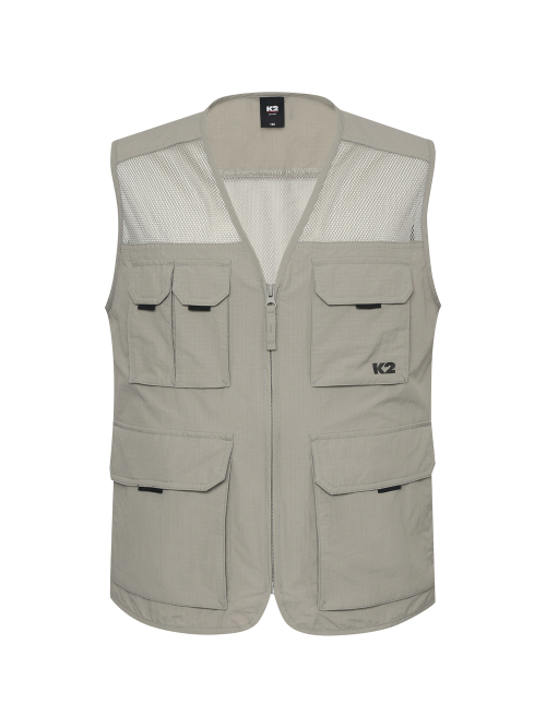 Жилет FLYHIKE Utility V-neck Mesh Vest_Grayish BEIGE