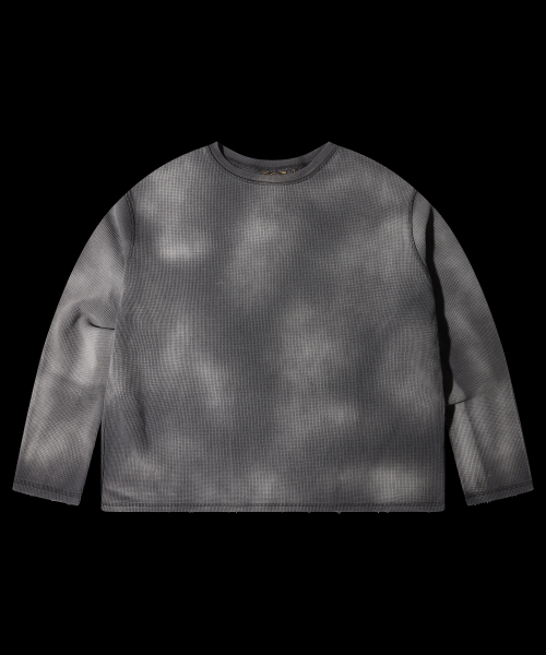 Термолонгслив RAR Vintage Dying Charcoal