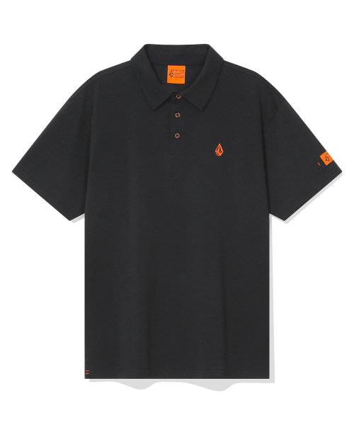 Комфортное поло в рабочем стиле (Black)