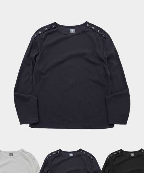 Лонгслив Essential с кнопками, мягкий, 3COLOR