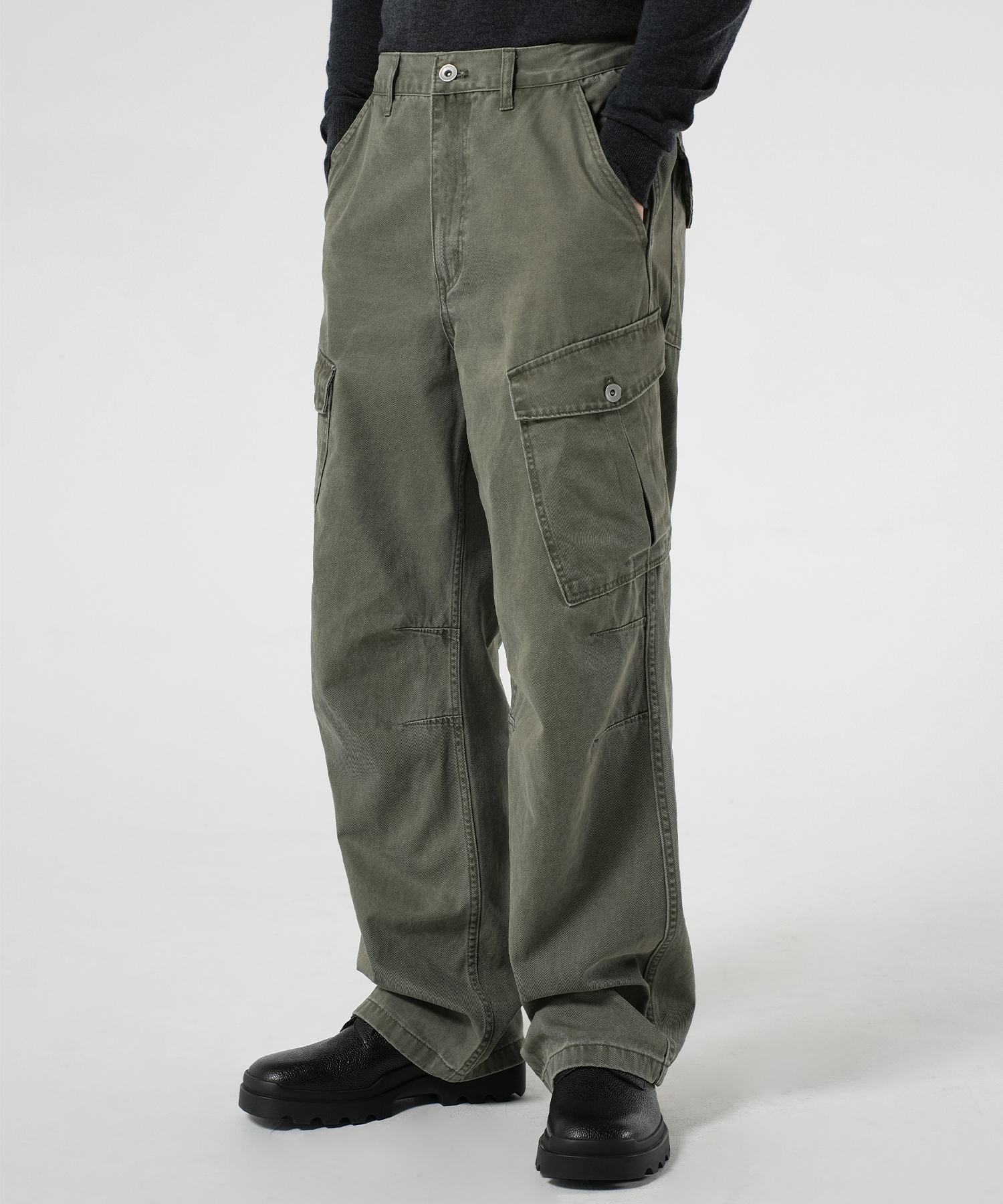 UNIFORM CARGO PANTS [KHAKI]