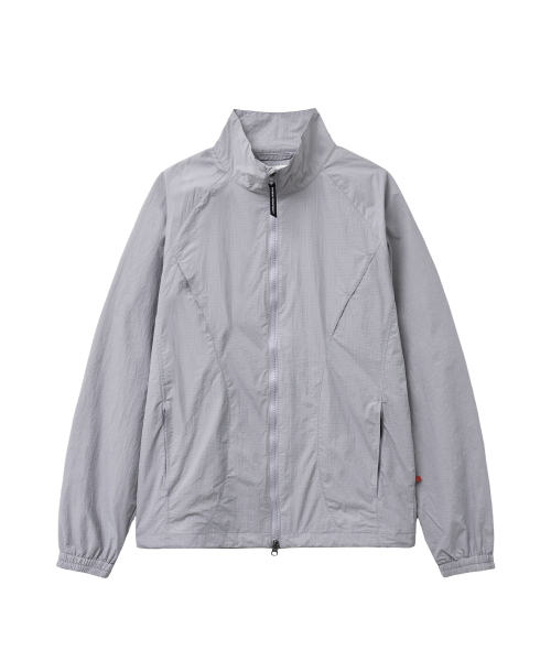 Нейлоновая ветровка с вентиляцией Light Grey