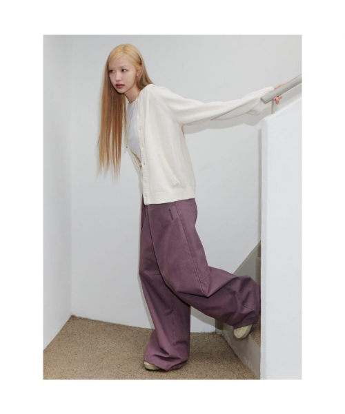(UNISEX) Свободные брюки-карго Violet