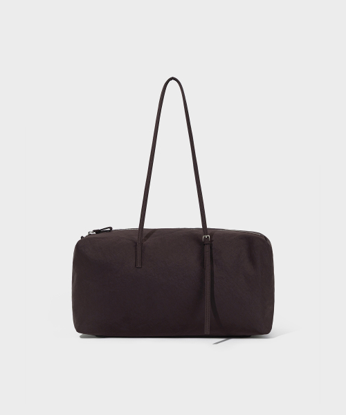 CARAMEL BOX SHOULDER BAG_CHOCOLATE PLUM [LC267BA06D3]