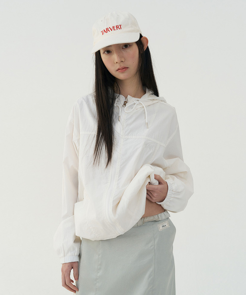 Street Embroidery Wind Blouson - White