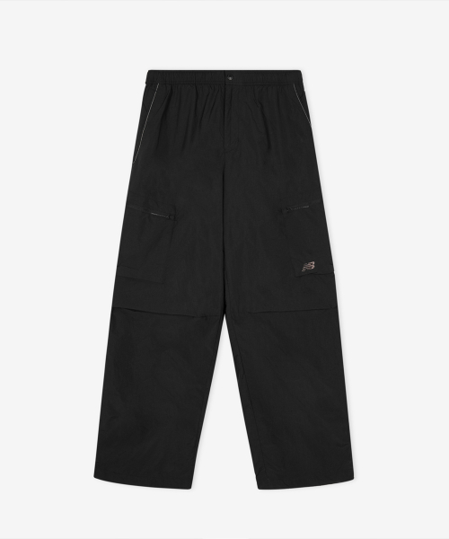 Широкие брюки-парашюты NBNTG21413 / UNI NANO LIGHT (BLACK)