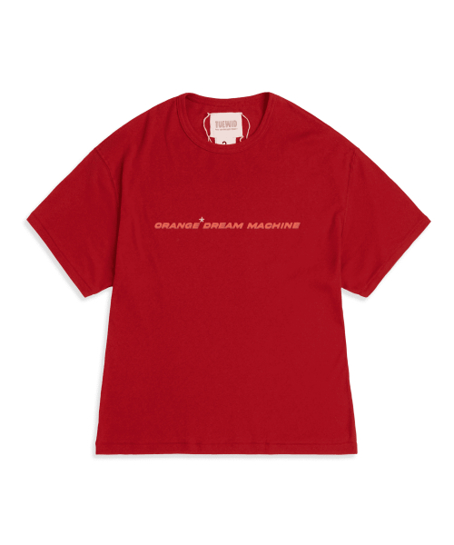 Orange dream machine tee
