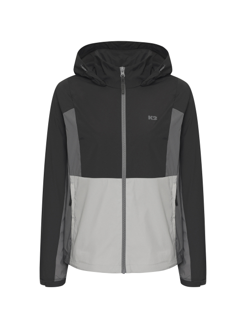NBLOCK лёгкая куртка W_CHARCOAL GREY