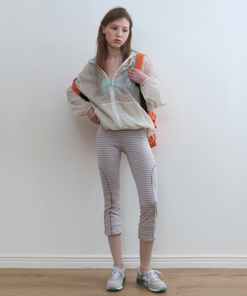 331. Легинсы в полоску _ Beige