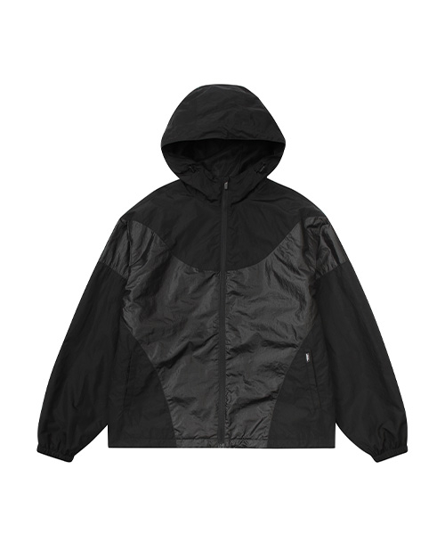 Ветровка с контрастной отделкой (Black)