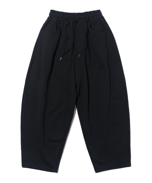 Свободные спортивные штаны на резинке (Black)