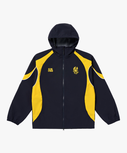 GFC 26 PIPING HOODED TRACK JACKET-NAVY