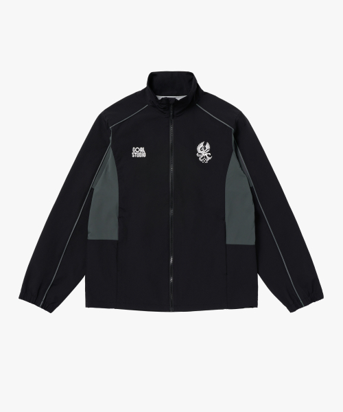 GFC 26 WOVEN TRAINING JACKET-BLACK
