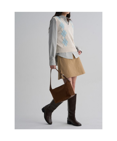 Жилет аргайл Beige