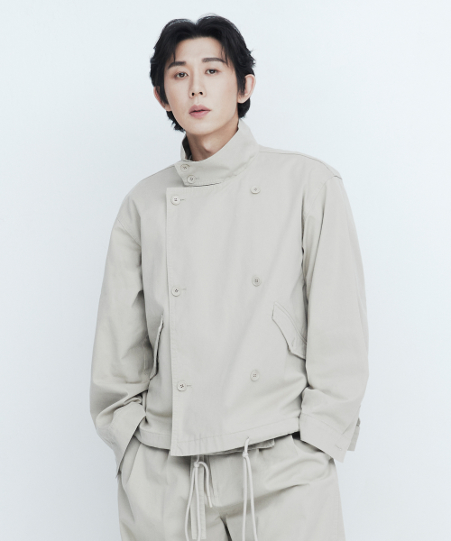 Chino double jacket / BEIGE