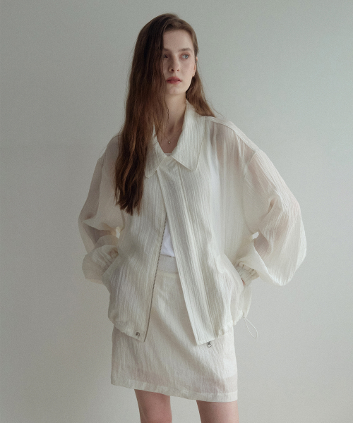 Esy Rainy Wind Jacket (Ivory)