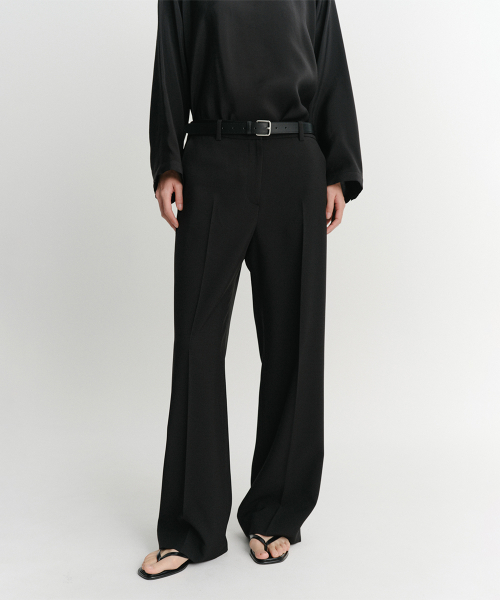 ATO STRAIGHT PANTS (BLACK)
