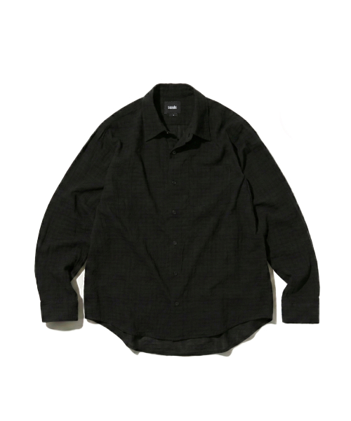 WASHED SHIRT [BLACK]