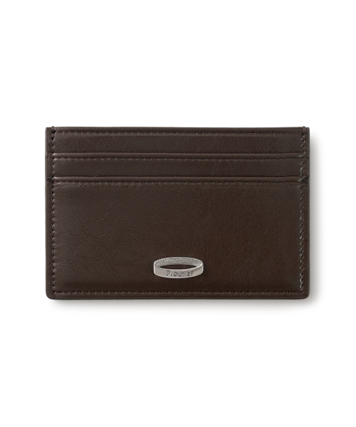 PR CARD HOLDER - DARK BROWN