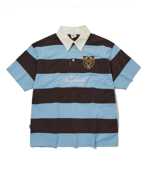 Classic Stripe регби тишёрт Brown FS2KT21U